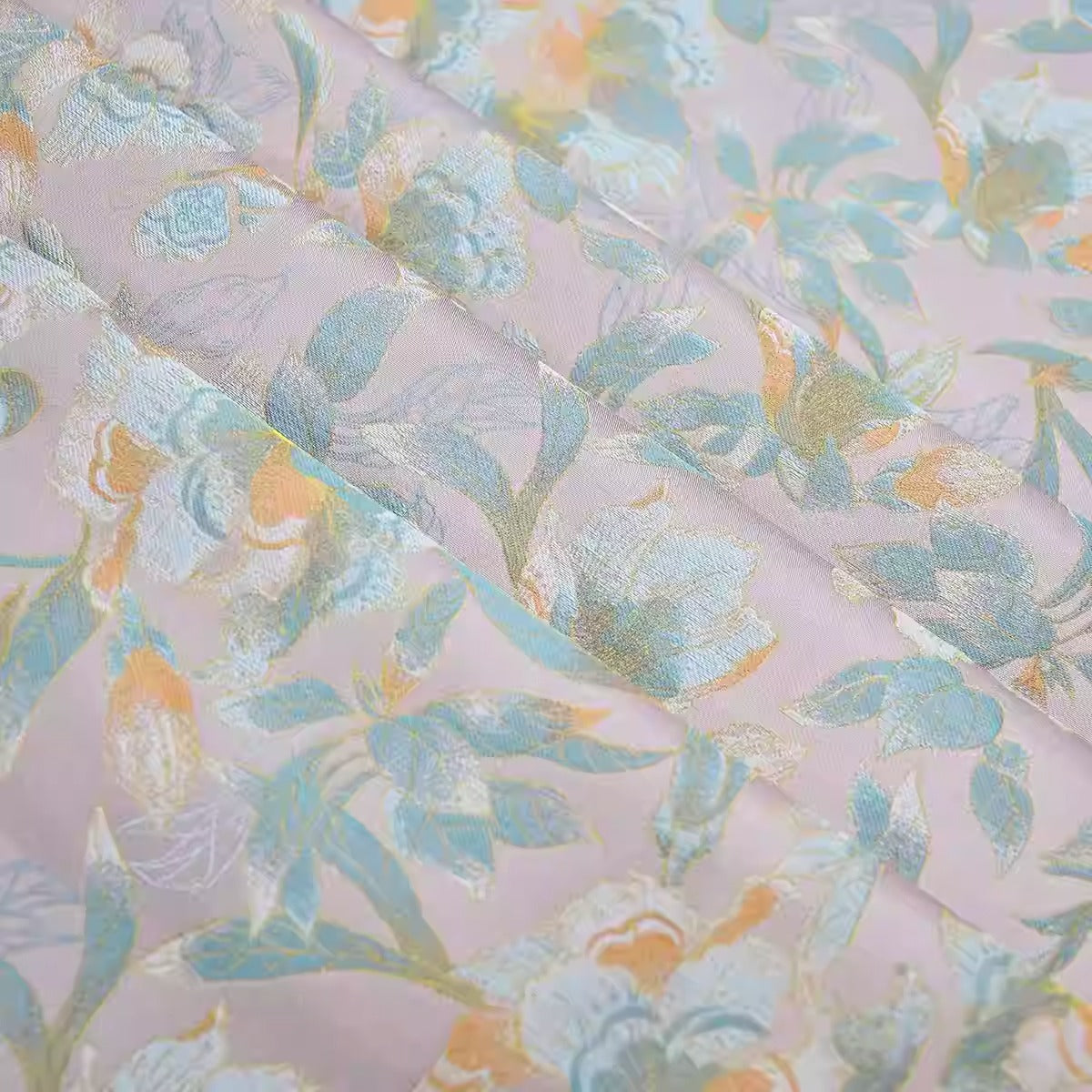XYLDXSJ007 - Song Brocade 李德喜宋锦, 38 momme 140cm wide by the yard