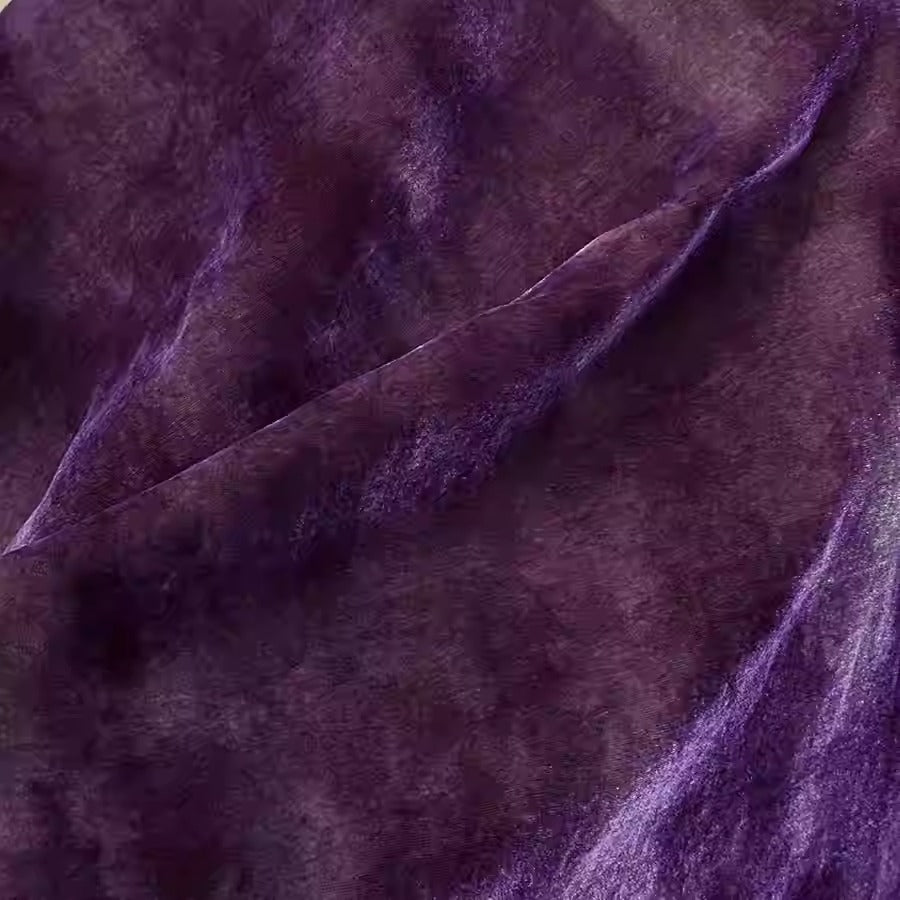 XYYHSR052 - Print Silk Velvet Fabric, 140cm wide by the Yard