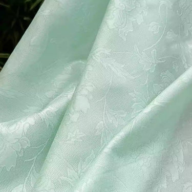XYLN059- Leno silk fabric, sheer and super light 100% silk,  15 momme 114cm wide by the yard