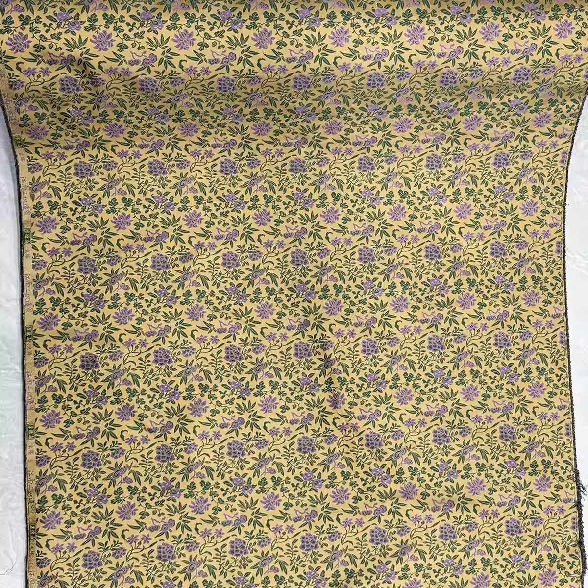XYLDXSJ015 - Song Brocade 李德喜宋锦, 38 momme 70cm wide by the yard