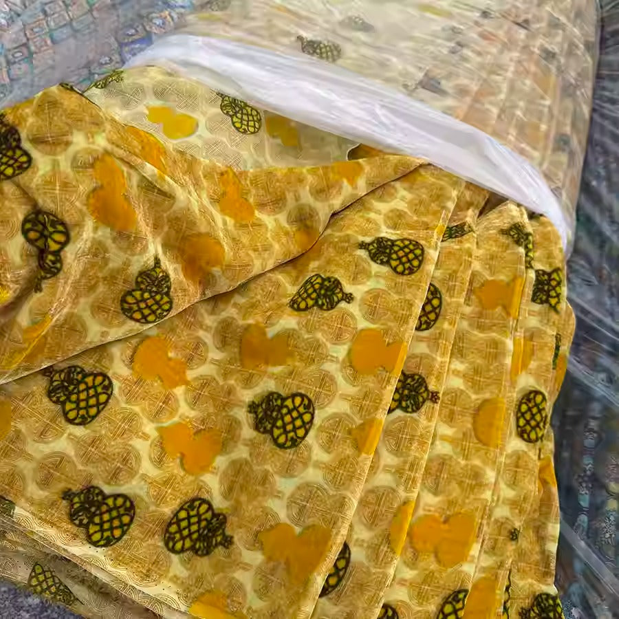 XYYHSR030 - Print Silk Velvet Fabric, 140cm wide by the Yard