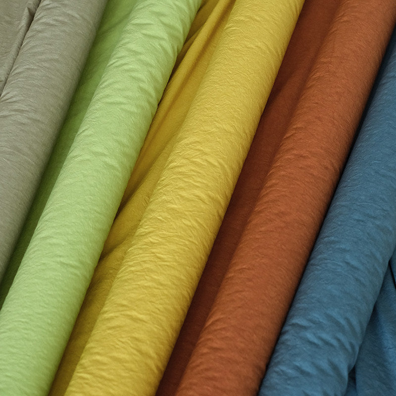 Japanese sun-dried linen cotton fabric - image 2