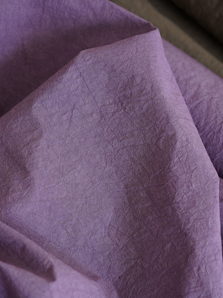 Japanese sun-dried linen cotton fabric color reference 21