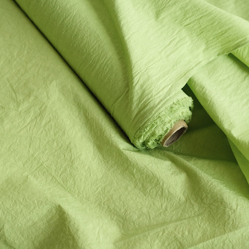 Japanese sun-dried linen cotton fabric texture