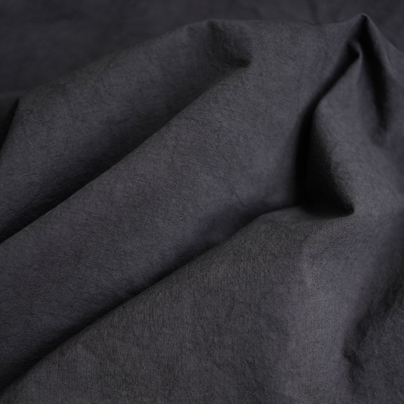 Sun-dried sulfur-dyed cotton linen fabric color reference 5