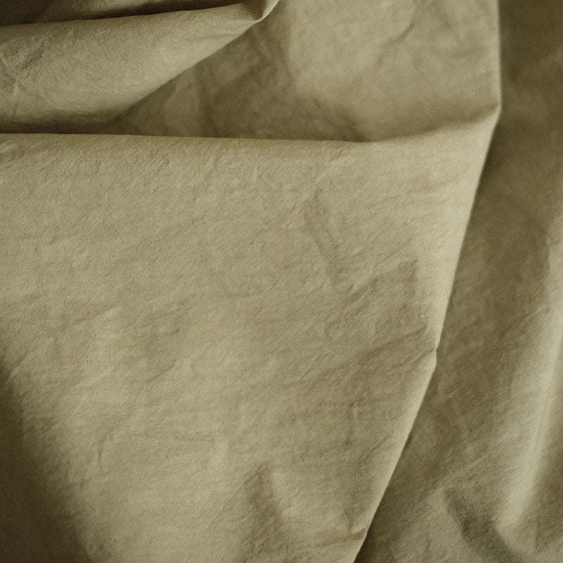 Imported sun-dried sulfur-dyed cotton linen fabric - image 3