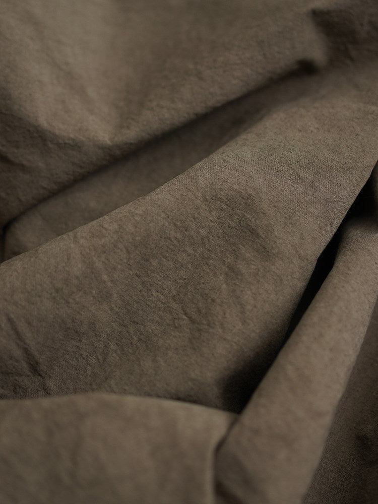 Japanese Sun-Dried Sulfur-Dyed Cotton Linen Fabric in 6 Colors - 120cm Wide by the Yard detail