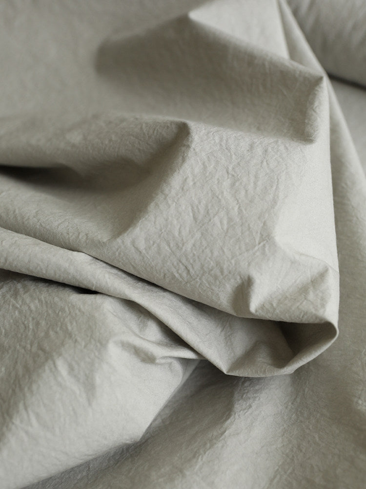 Japanese Sun-Dried Textured Cotton Fabric in 2 Colors - 150cm Wide by the Yard detail