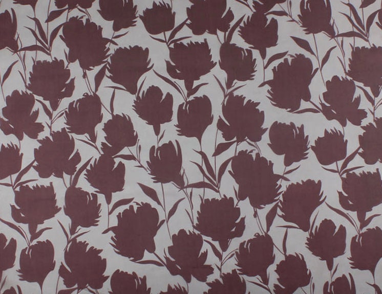 FENGYE - 8 momme Floral Print Silk Organza Fabric - 104cm wide by the Yard