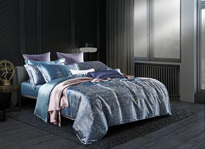 Nights in Arab - 16 Momme 100% Silk Bedding 4pcs Suite