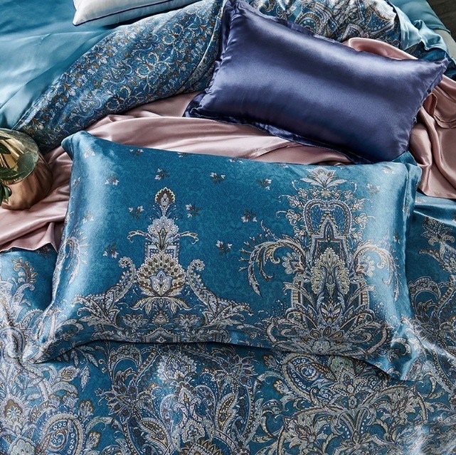 Nights in Arab - 16 Momme 100% Silk Bedding 4pcs Suite