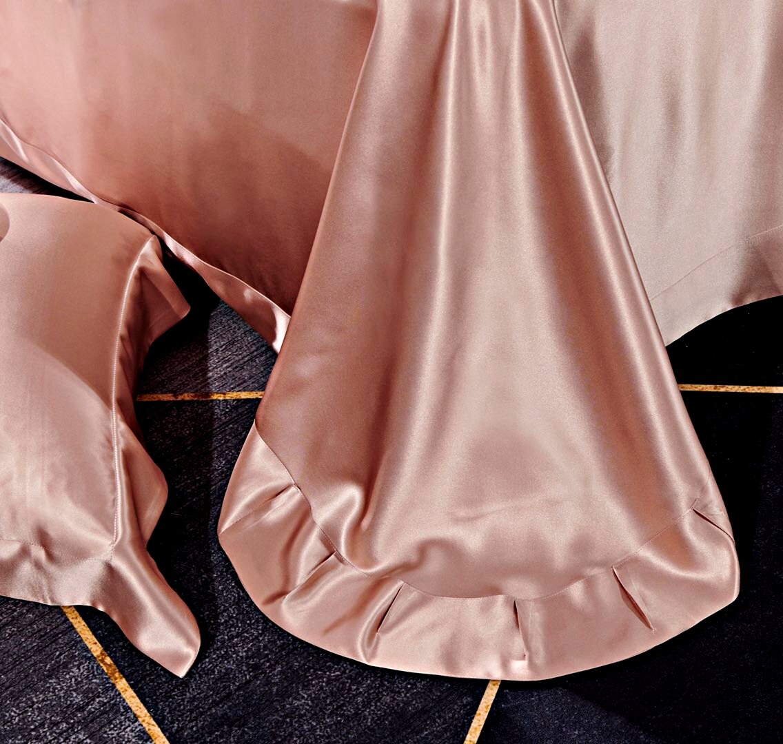 SWEET PINK - 30 Momme Silk Duvet Cover