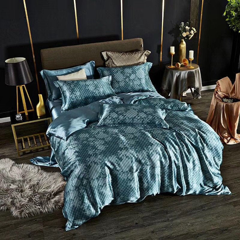 Mid Summer - 16 Momme 100% Silk Bedding 4pcs Suite