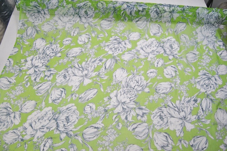 LVDIMUDAN - 5.5 Momme Floral Print Crinkled Silk Georgette Fabric - 140cm wide by the Yard