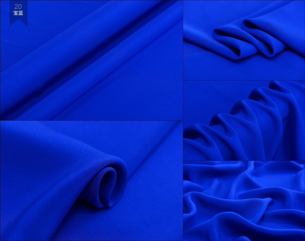 40momme 24 Colors Heavy Silk Crepe de Chine Fabric - 140cm wide by the Yard