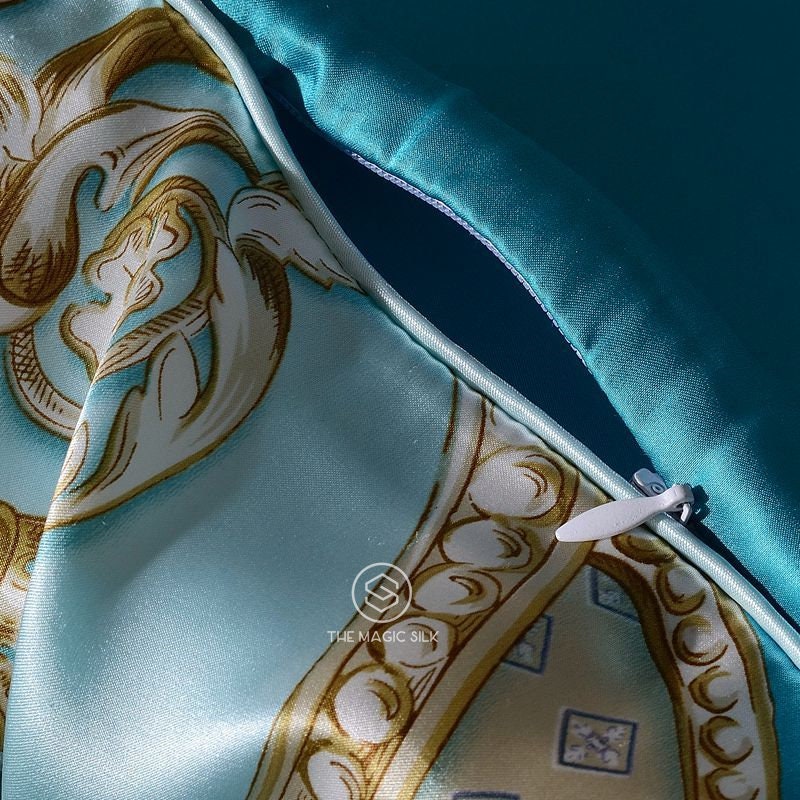 Queen Stylish  - 16 Momme 100% Silk Bedding 4pcs Suite