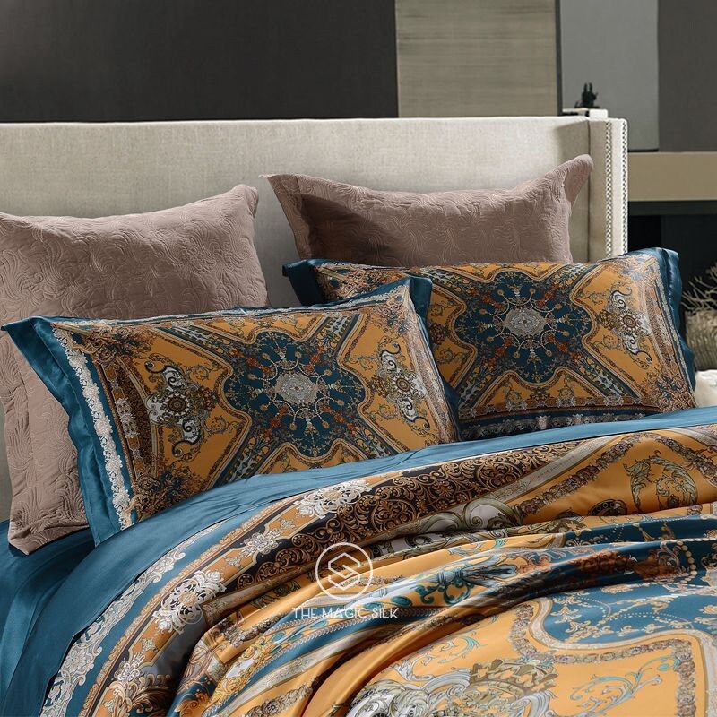 Royal Crown  - 16 Momme 100% Silk Bedding 4pcs Suite