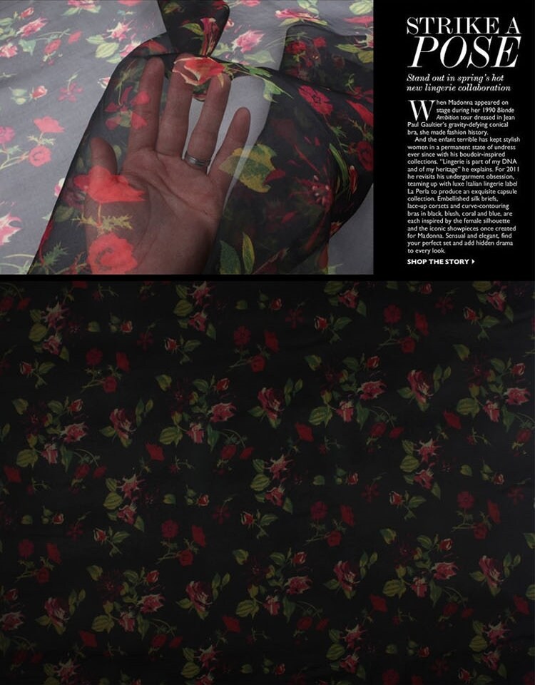 HMEIGUI - 6 momme Floral Print Silk Organza Fabric - 114cm wide by the Yard