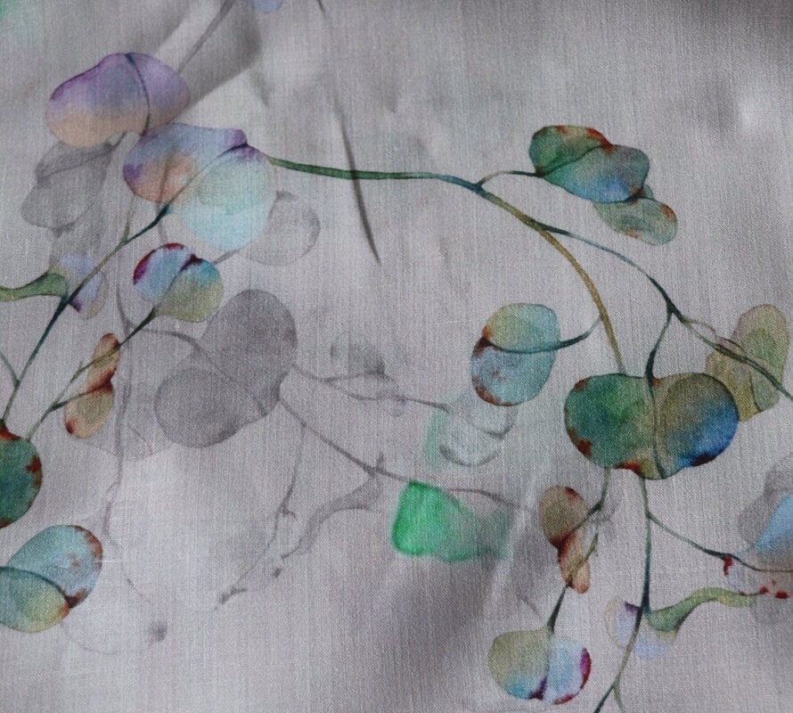 ZISITENG - Digital Printing 42 Thread Count Ramie Fabric - 140cm wide by the Yard