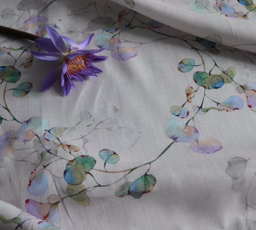 ZISITENG - Digital Printing 42 Thread Count Ramie Fabric - 140cm wide by the Yard