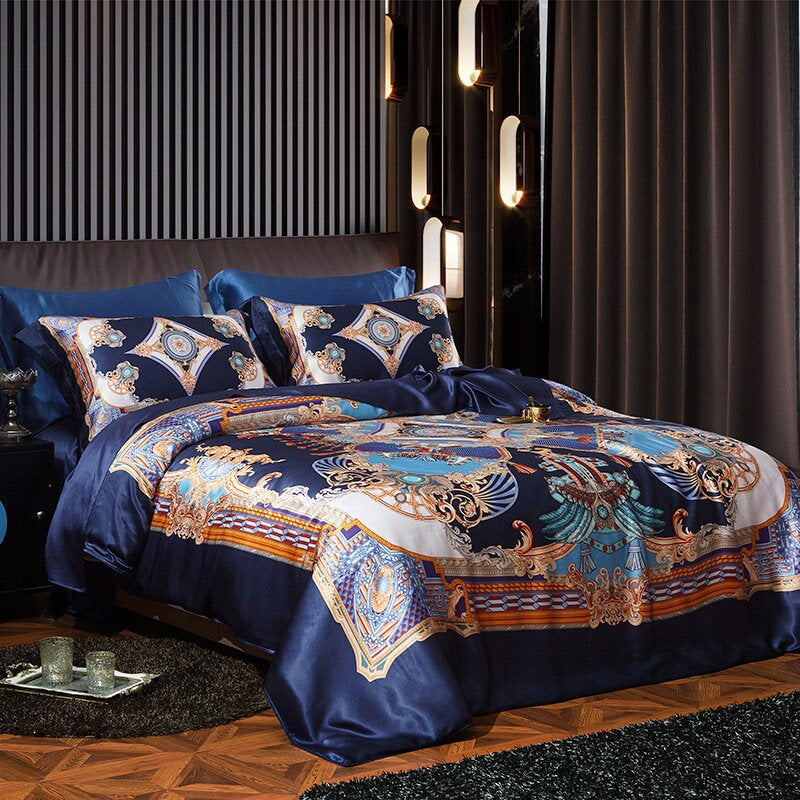 LOULAN - 19 Momme Silk Bedding Suite 4pcs