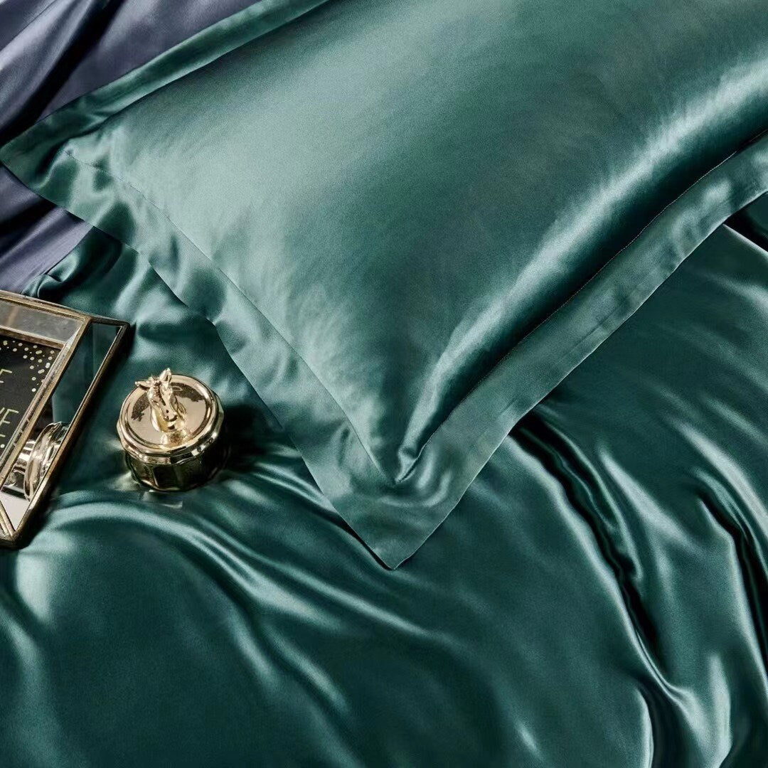 FOREST - 25 Momme 100% Mulberry Silk Duvet Cover