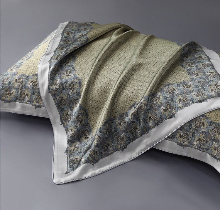 FUQI DUODUO - 16 Momme 100% Silk Bedding 4pcs Suite