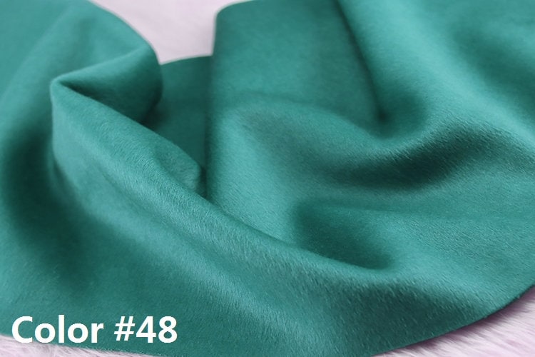 Color No. 41-50 Double Faced Alpaca Wool Fabric - 150cm wide by the Yard