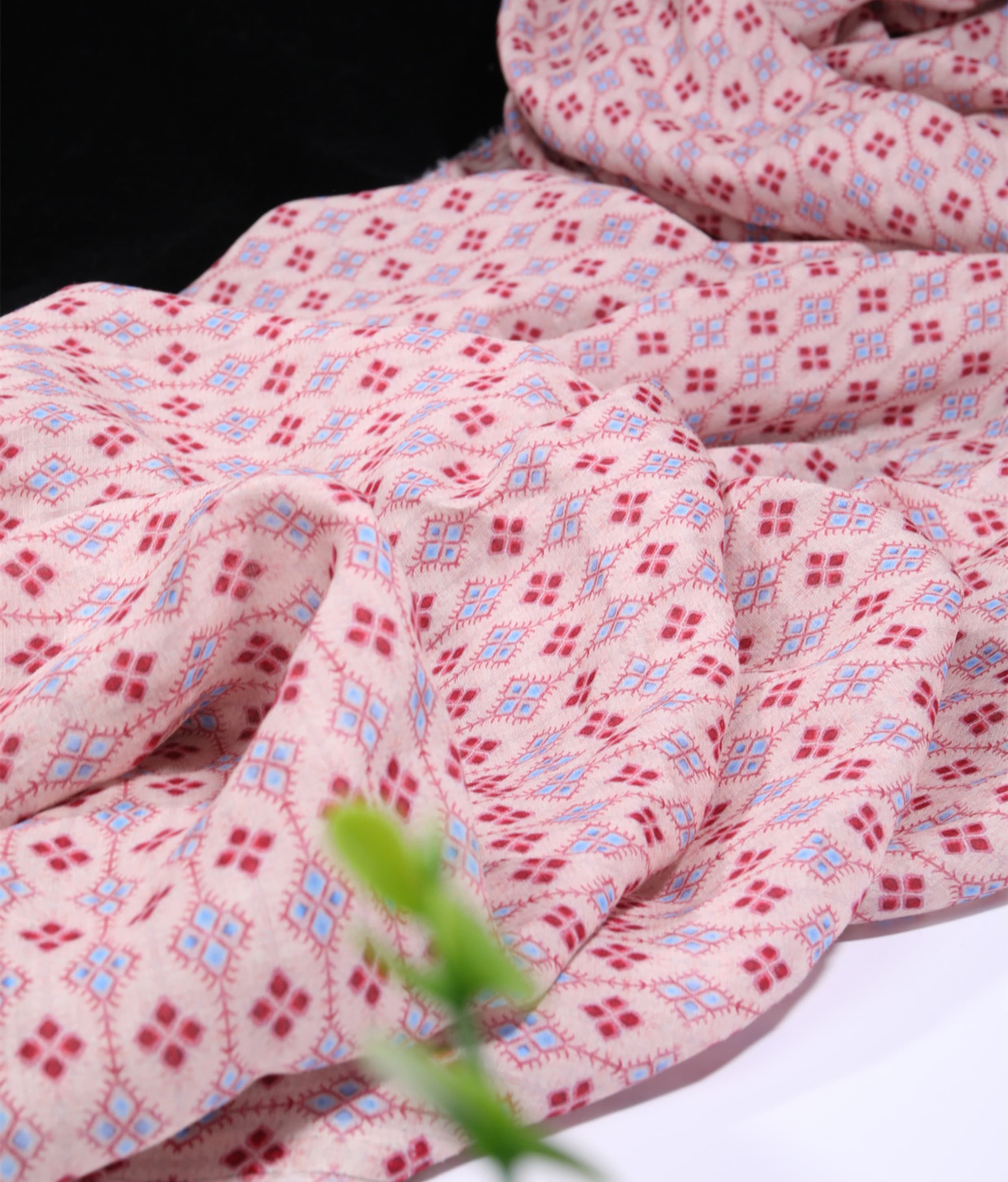 YINRONG - Digital Printing 42 Thread Count Ramie Fabric - 140cm wide by the Yard