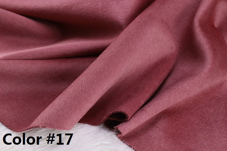 Color No. 11-20 Double Faced Alpaca Wool Fabric - 150cm wide by the Yard