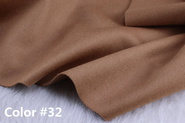 Color No. 31-40 Double Faced Alpaca Wool Fabric - 150cm wide by the Yard